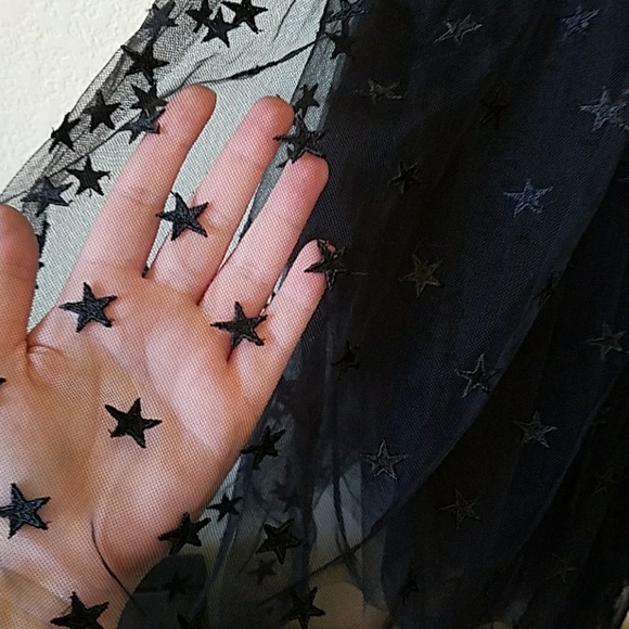 J. Crew Spaghetti Strap Dress in Star Tulle NWT - Picture 6 of 8